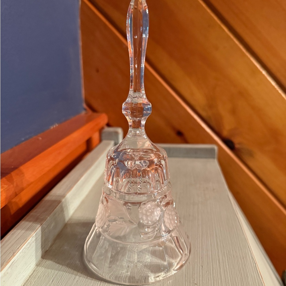 Elegant Clear Glass Bell